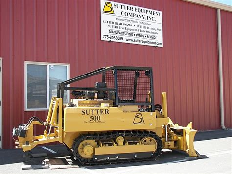 sutter trail dozer vs mini skid steer|sutter mini trail dozer.